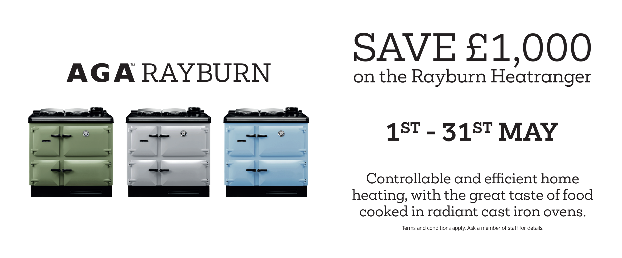 Rayburn Cast Iron Central Heating Range Cookers