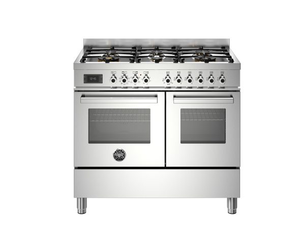 Bertazzoni Professional 100 cm 6-burner, Electric double oven