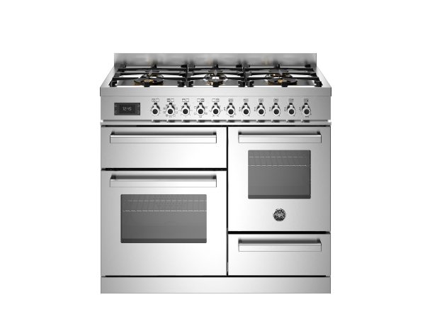 Bertazzoni Professional 100 cm 6 burner, Electric triple oven