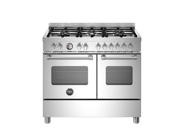 Bertazzoni Master 100 cm 6-burner, Electric double oven