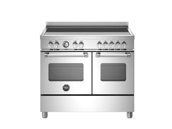 Bertazzoni Master 100 cm induction top, Electric double oven