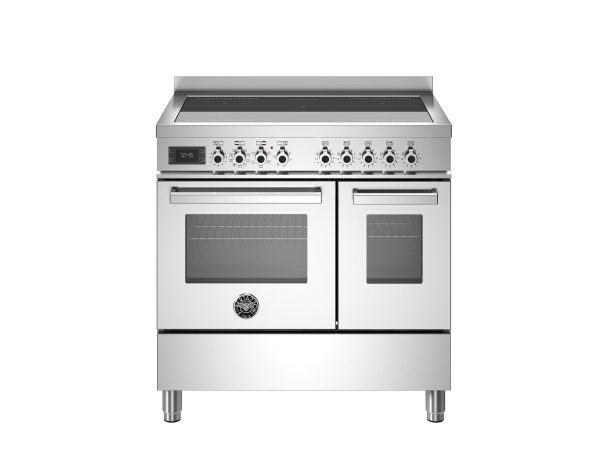 Bertazzoni Professional 90 cm induction top, Electric double oven