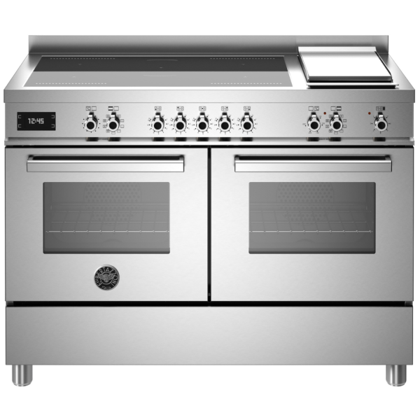 Bertazzoni Professional 120 cm induction top, Electric double oven