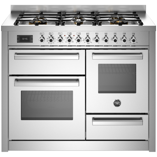 Bertazzoni Professional 110 cm 6-burner electric triple oven