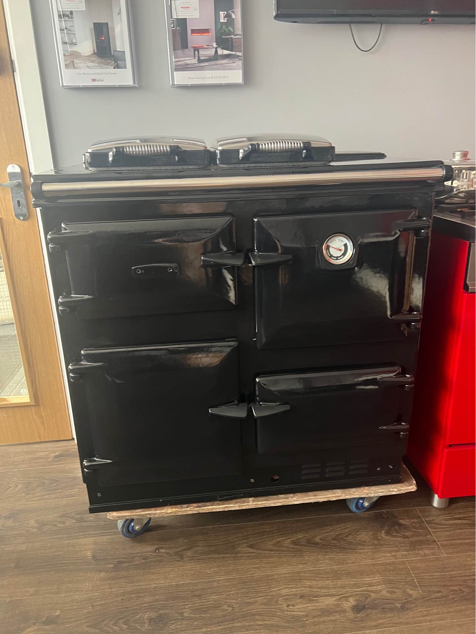 Rayburn 400K PF BLACK rayburn 400k power flue black