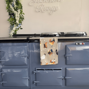 'Hen & Rooster' Tea Towel by Jackson Ranges