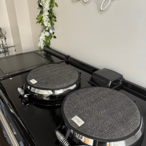 'Coal' Hob Covers for AGA Cookers by Jackson Ranges