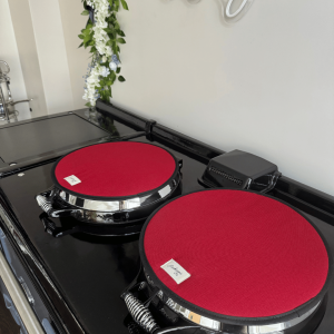 'All Things Red' Hob Covers for AGA Cookers by Jackson Ranges