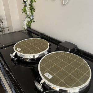 'Farmer Tweed' Hob Covers for AGA Cookers by Jackson Ranges